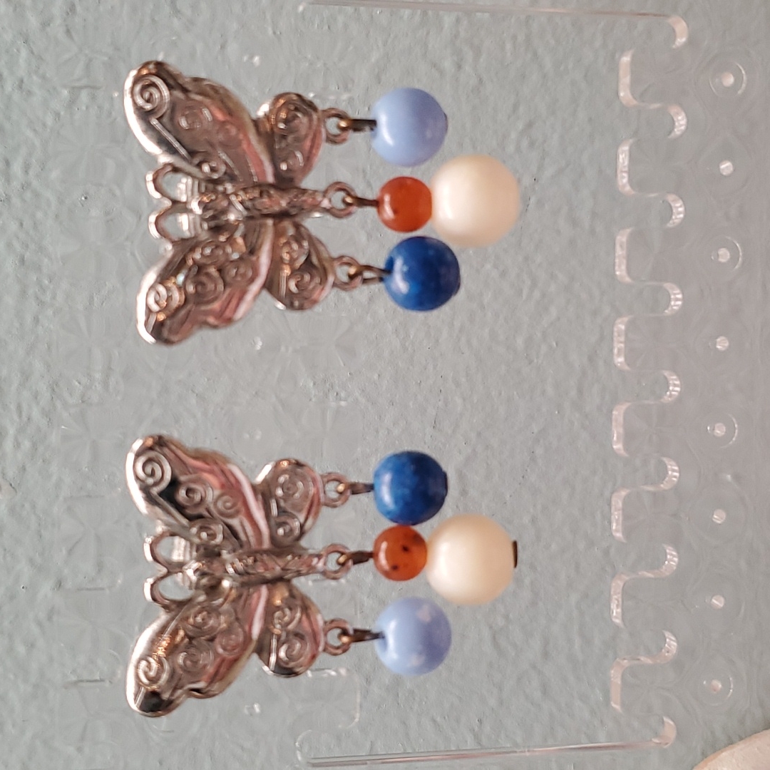 Lci Butterfly Clip Earrings 10$